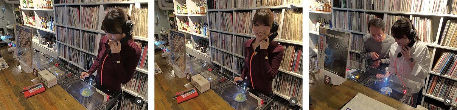 DJチャレンジ体験風景